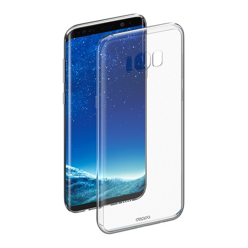 Накладка силиконовая Deppa Gel Case Samsung Galaxy S8 Clear фото 