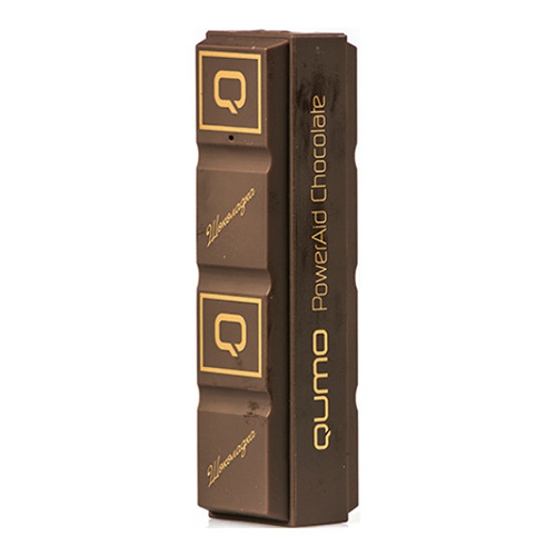 Внешний аккумулятор Qumo PowerAid Chocolate 2600 mAh Brown фото 