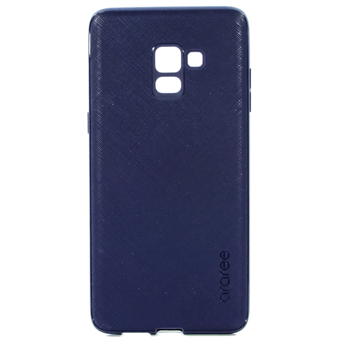 Накладка пластиковая Araree Samsung Galaxy A8+ (2018) Airfit Prime Dark Blue (GP-A730KDCPBIB) фото 