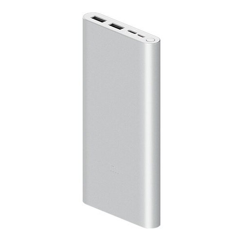Внешний аккумулятор Xiaomi Mi Power Bank 3 18W 10000mAh (PLM13ZM) USB-C Silver фото 