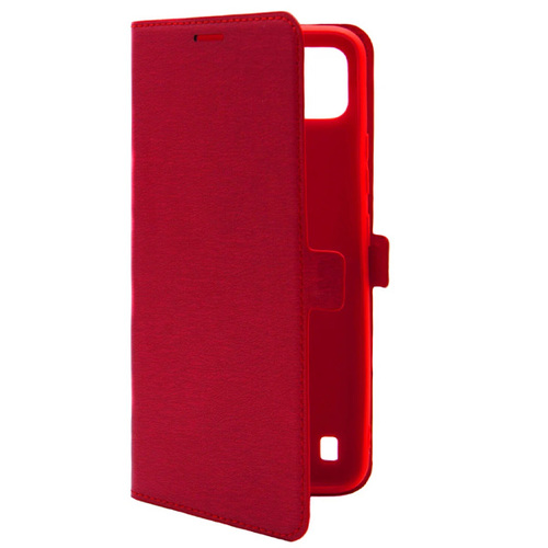 Чехол-книжка Borasco Book Case Realme C21Y Red фото 