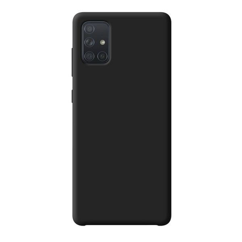 Накладка силиконовая Deppa Liquid Silicone Case Samsung Galaxy A51 Black фото 