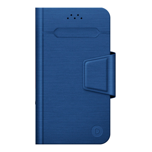Чехол - книжка Deppa Wallet Fold (6'-7') для эл.устройств Blue фото 