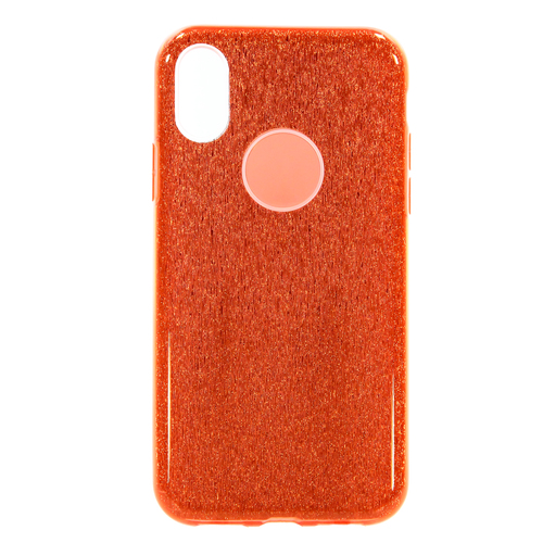 Накладка силиконовая Fashion Case Iphone X Shining 2 in 1 Red фото 