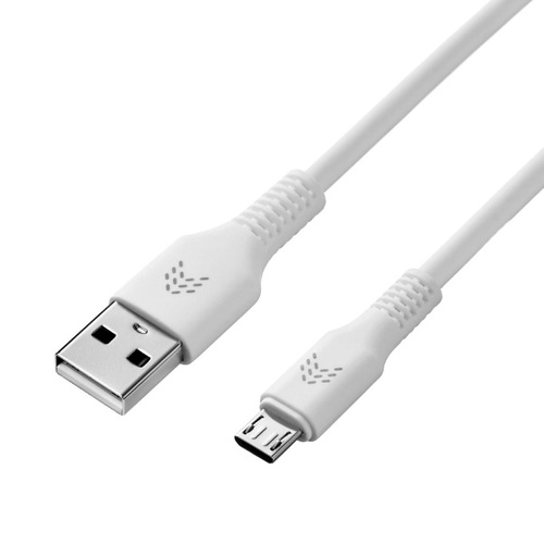 USB кабель Rocket Flex оплетка ТРЕ Micro USB 1м White (RDC509WH01FL-AM) фото 