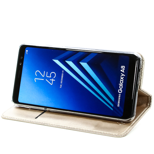 Чехол-книжка Celly Air Case Samsung Galaxy A8 (2018) Gold фото 