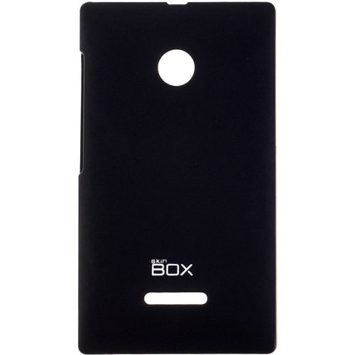 Накладка пластиковая skinBox Microsoft Lumia 435/532 4People Black фото 