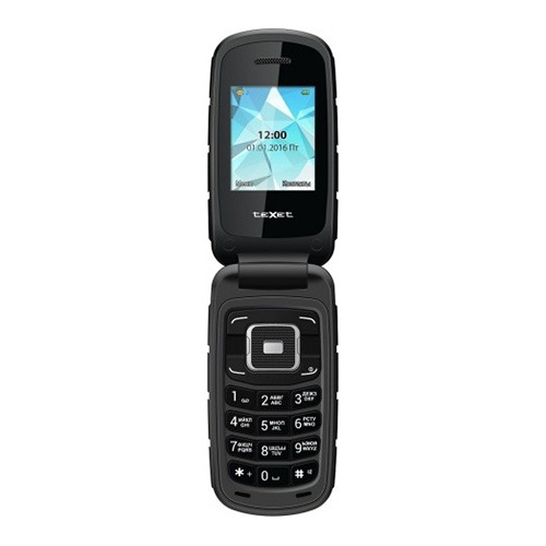 Телефон Texet TM-104 Black фото 