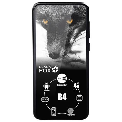 Телефон Black Fox B4 Black фото 