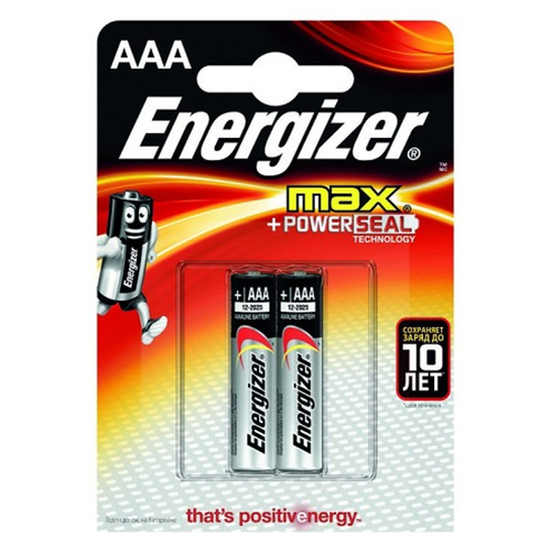 Батарея Energizer LR03 AAA (блистер 2шт.) фото 