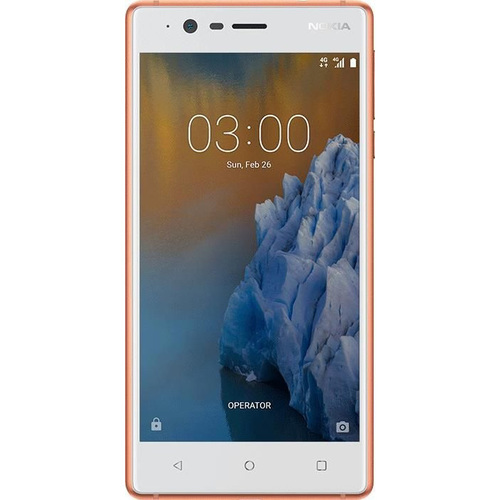 Телефон Nokia 3 Dual Sim Copper White фото 