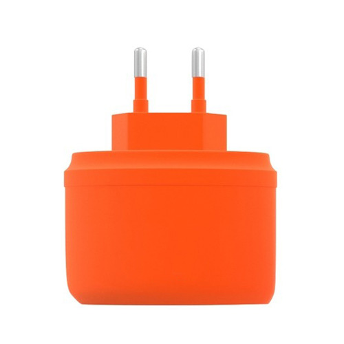 Сетевое зарядное устройство Deppa micro USB 1000mAh Orange фото 