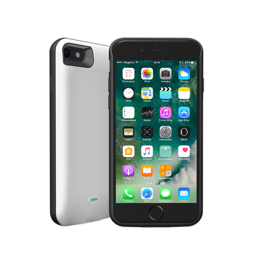 Накладка-аккумулятор NRG Case для iPhone 7 Plus 3800 mAh, Deppa, White фото 