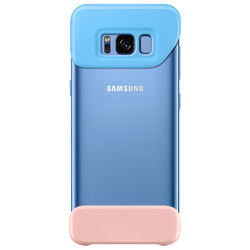 Накладка пластиковая Samsung Cover для Galaxy S8 Plus (EF-MG955CLEGRU) Blue/Peach фото 