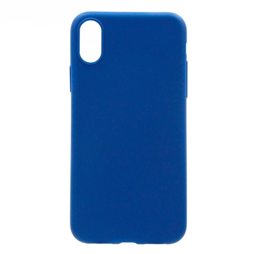 Накладка силиконовая Anycase Iphone X Matt Blue фото 