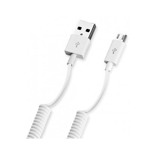 USB кабель Deppa microUSB витой 1.5м White фото 