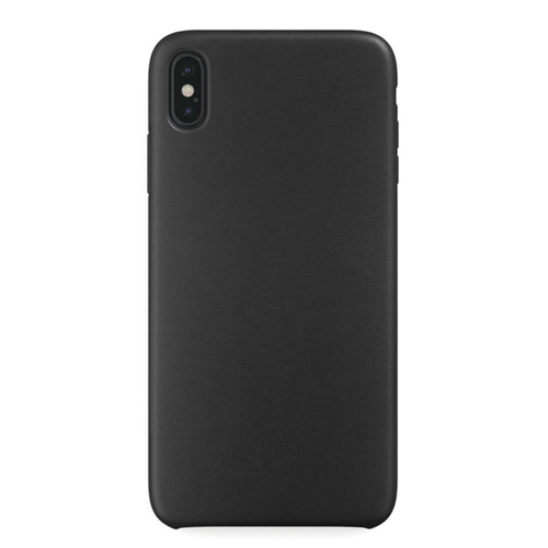 Накладка кожаная uBear Capital Leather Case iPhone Xs Max Black фото 