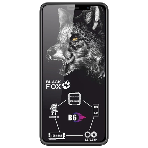 Телефон Black Fox B6 Black фото 
