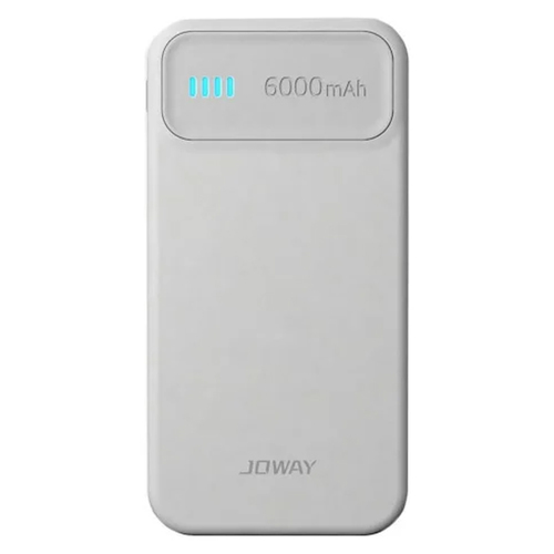 Внешний аккумулятор Joway JP61 6000 mAh White-grey фото 