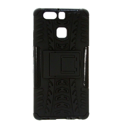 Накладка пластиковая skinBox Defender Huawei P9 Black фото 