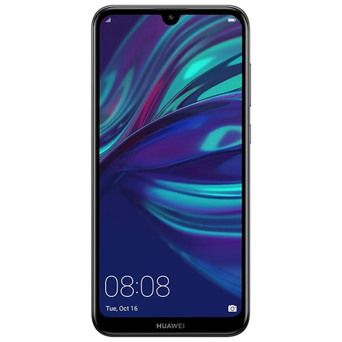 Телефон Huawei Y7 2019 Midnight Black фото 